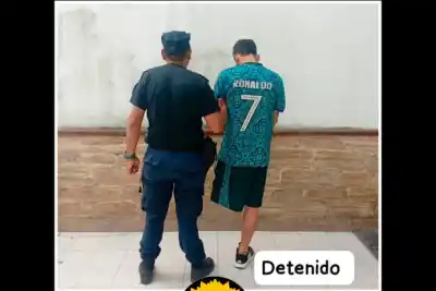 La Justicia lo mandó a detener por las amenazas, pero en su ropa no había lo que esperaban