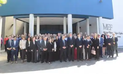 La reunión de tribunales de cuentas que arrancó en Trelew y sigue en Madryn