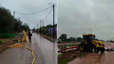 Más de 300 mm de lluvia en Bandera y el agua no da tregua