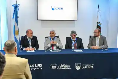 San Luis es sede de un encuentro económico de 25 años: el dato educativo que Poggi puso sobre la mesa