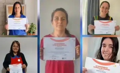 200 horas y una firma de la Universidad Católica de Córdoba: el título que ahora tienen 31 coordinadoras pampeanas