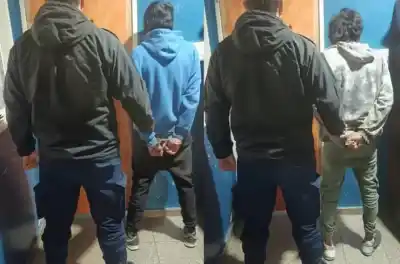 La madre los denunció y terminaron aprehendidos en el barrio Municipal