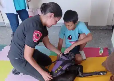 Perros que transforman la atención médica: una terapia inesperada en un hospital de alta complejidad