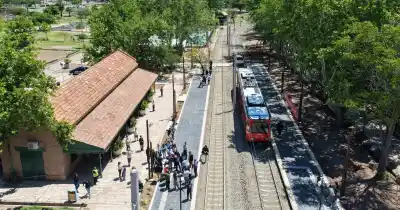 El Metrotranvía ya rueda hasta Benegas: seis paradores nuevos y una prueba clave antes de subir pasajeros