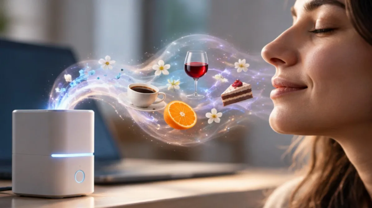 Inventaron una nariz con IA que manda olores por internet: qué aromas puede reproducir