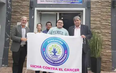 El interventor de la Caja Popular visitó una fundación en La Cocha
