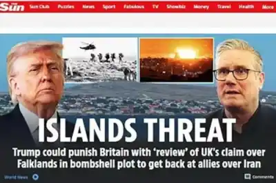 Un mail del Pentágono desata la reacción de los medios británicos sobre Malvinas