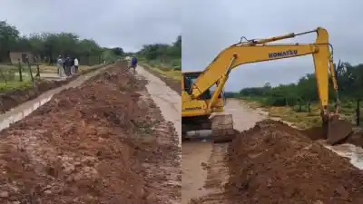 Lluvias torrenciales en Villa Mailín: el Gobierno despliega un operativo de emergencia