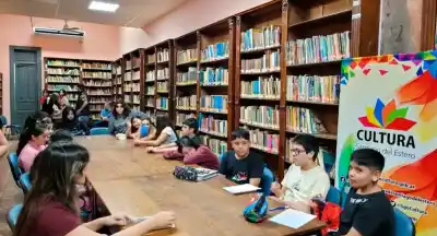 Nuevo encuentro del taller de lectura y escritura en la Biblioteca Agustín Álvarez