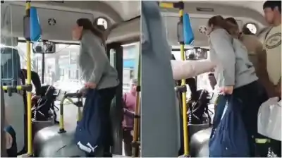 ¿De qué te reís? La fuerte reacción de una pasajera contra el chofer de la línea 503 en Merlo