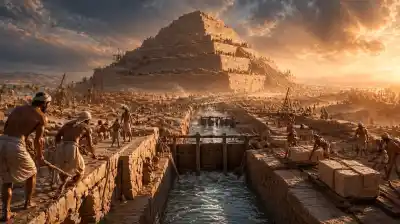 Un antiguo sistema hidráulico podría explicar cómo se levantaron las pirámides de Egipto
