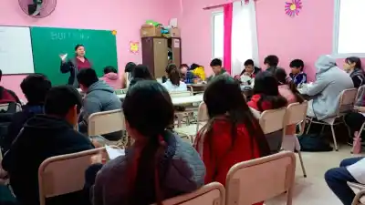 Realizaron un taller de bullying en el CIC del barrio San Carlos con alumnos de la Escuela N° 746