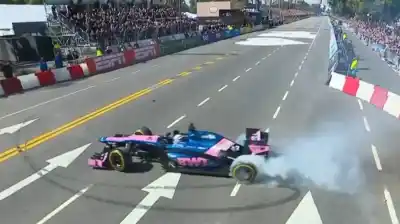 Franco Colapinto deslumbró en Palermo: primera vuelta histórica de un F1 argentino por Buenos Aires