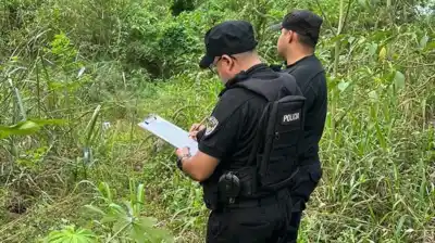 Hallan restos óseos humanos en una zona de malezas de Puerto Esperanza, Misiones