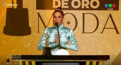 Juana Viale se llevó el Martín Fierro de la Moda de Oro 2026: el emotivo discurso y los ganadores de la noche