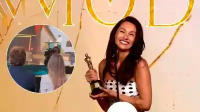 El gesto de Benjamín Vicuña con su pareja que opacó el premio de Pampita