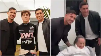El inesperado gesto de Paredes y Merentiel con la abuela de Colapinto que emocionó a todos