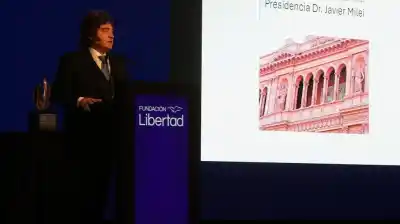 Milei, Bullrich y Macri coinciden en Parque Norte: lo que dijo el Presidente sobre la izquierda
