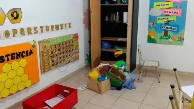 Entraron a una fundación infantil y dejaron un rastro de destrucción que rompió el corazón de todos
