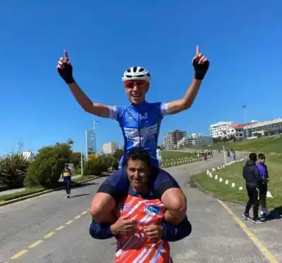 Santiago Agüero Medalla de Oro en el Torneo Evita