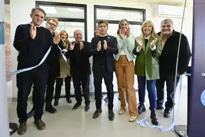 Kicillof inauguró obras en Coronel Suárez y Guaminí: el detalle que marca la diferencia con Milei