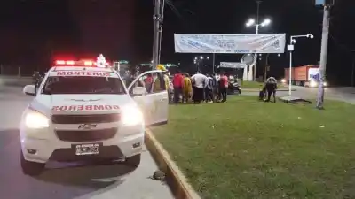 Un Caballo quedó atrapado en la rejilla del acceso principal a Monteros