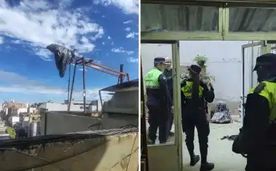 Realizaba tareas en altura y una falla en el andamio le costó la vida