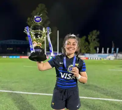 La Monteriza Candela Delgado Campeona Sudamericana con Las Yaguaretés