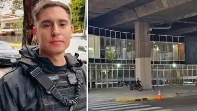 Oficial de la Policía de la Ciudad murió aplastado por un cartel que se cayó de la autopista: el dramático relato de su hermana melliza
