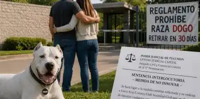 La Justicia frenó la expulsión de un perro en un country de Yerba Buena: ¿qué pasará con Chango?