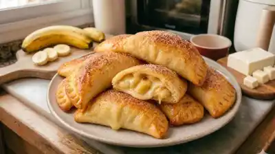 La combinación que no te imaginabas: empanadas dulces de banana y queso que se volvieron furor