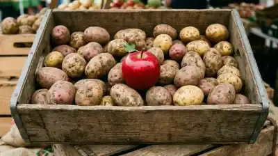 El truco de la manzana que promete mantener las papas frescas por más días