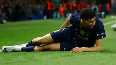 La lesión que dejó helado a Marruecos: Hakimi se pierde el resto de la temporada y su Mundial pende de un hilo