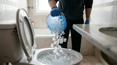 El truco del hielo que pocos conocen y puede revolucionar la limpieza de tu baño