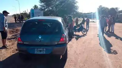 Choque en Añatuya: una mujer herida y versiones opuestas sobre cómo ocurrió