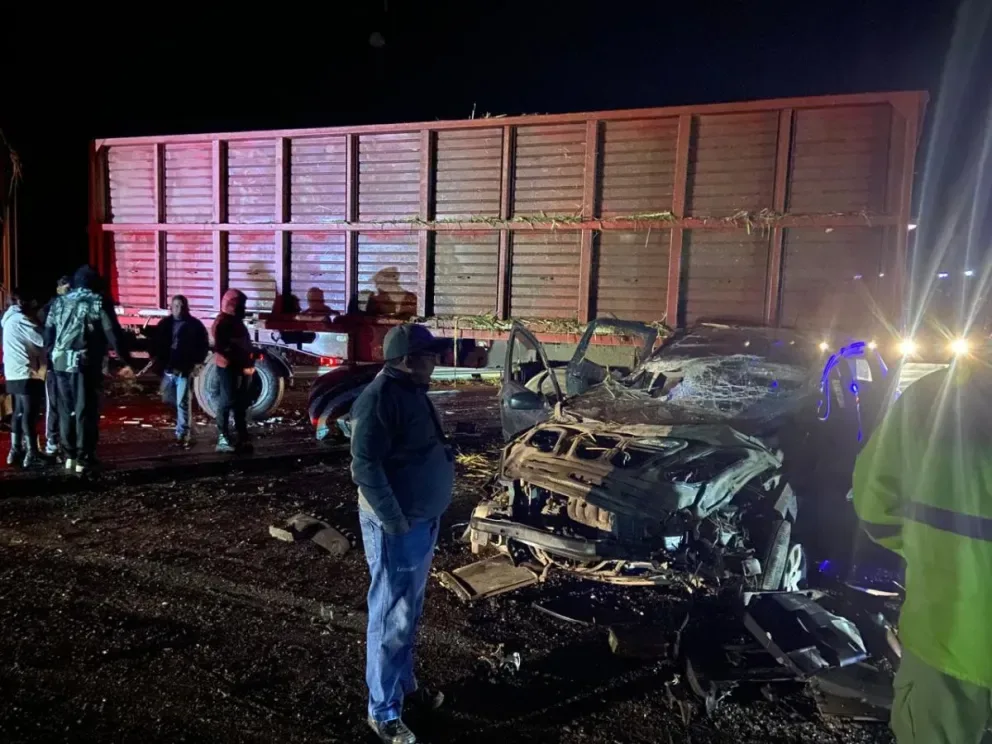 El accidente se produjo anoche en la Ruta 9, localidad de Campo Azul, departamento Leales