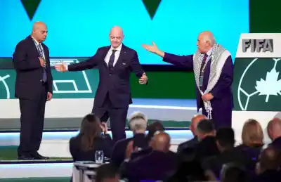 Infantino quiso unir a Palestina e Israel en pleno Congreso de la FIFA y lo que pasó fue bochornoso