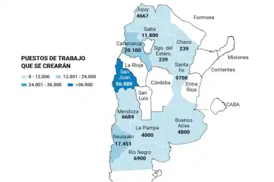 El RIGI ya tiene ganadores y perdedores: qué provincias quedaron fuera del mapa de las grandes inversiones