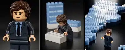 El insólito video con Legos que Milei compartió para saludar a los trabajadores