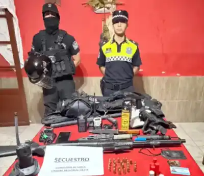 Allanaron una casa en Lules y lo que encontraron adentro sorprendió a la Policía