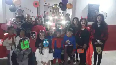 Halloween se festeja en el Cuartel Bomberos de Monteros