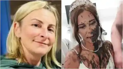 Arrojó pintura negra sobre el vestido de novia de su cuñada y ahora reveló el motivo: “Ella intentó arruinar mi boda primero”
