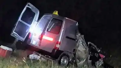 Viajaban con su bebé al santuario y un choque frontal les arrebató la vida
