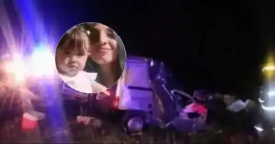 Viajaban a una fiesta religiosa y un choque frontal les arrebató la vida: madre e hija murieron en la ruta 146