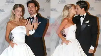 El look que eligió Cande Ruggeri para su casamiento y el detalle que nadie esperaba