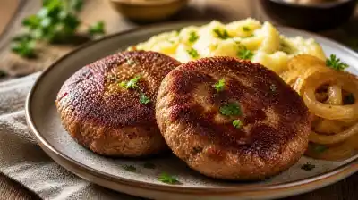 El plato alemán que es como una hamburguesa pero más sabroso y se hace en 4 pasos