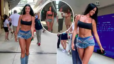 Un cámara de la F1 se ‘distrajo’ y lo que captó en Miami se volvió viral