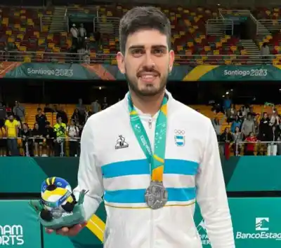 El monterizo Sergio Soria fue Medalla de Plata en los Juegos Panamericanos