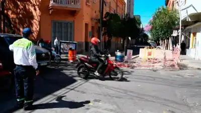 Corte de tránsito en calle Urquiza: las obras que durarán dos semanas