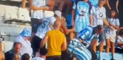 La brutal agresión en el Cilindro que terminó con cuatro barras de Racing fuera del estadio